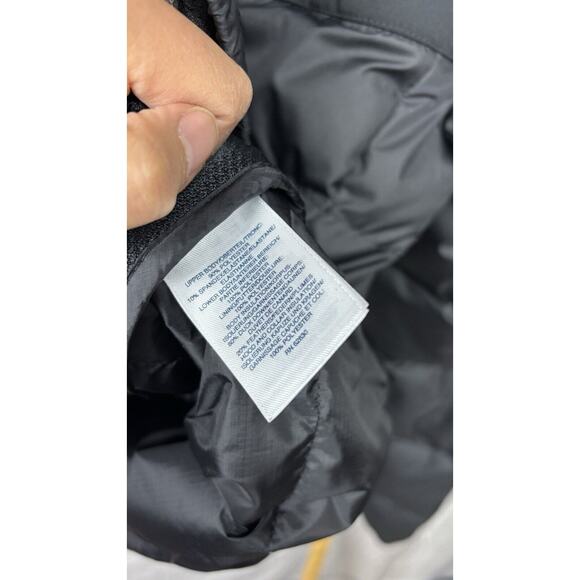 Excellent LANDS' END Expedition Down Puffer Jacket Mens Large Black - Picture 5 of 8